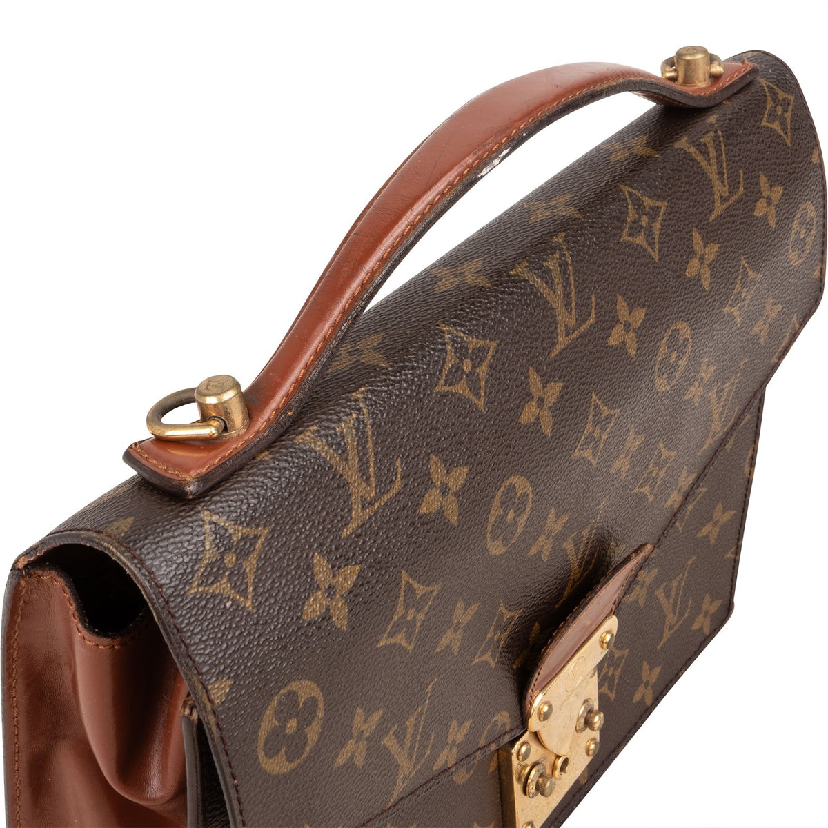 Louis Vuitton Monogram Canvas Monceau Handbag
