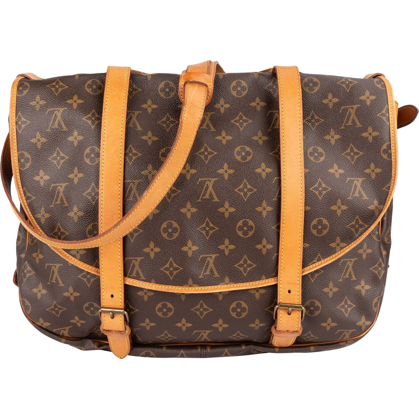 Louis Vuitton Monogram Canvas Saumur 40 Crossbody Bag