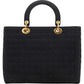 Christian Dior Quilted Nylon Lady Dior Handbag