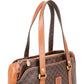 Celine Macadam Canvas Tote Shoulder Bag