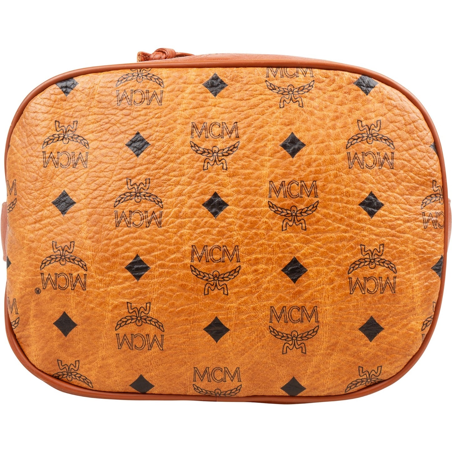 MCM Monogram Visetos Bucket Crossbody Bag