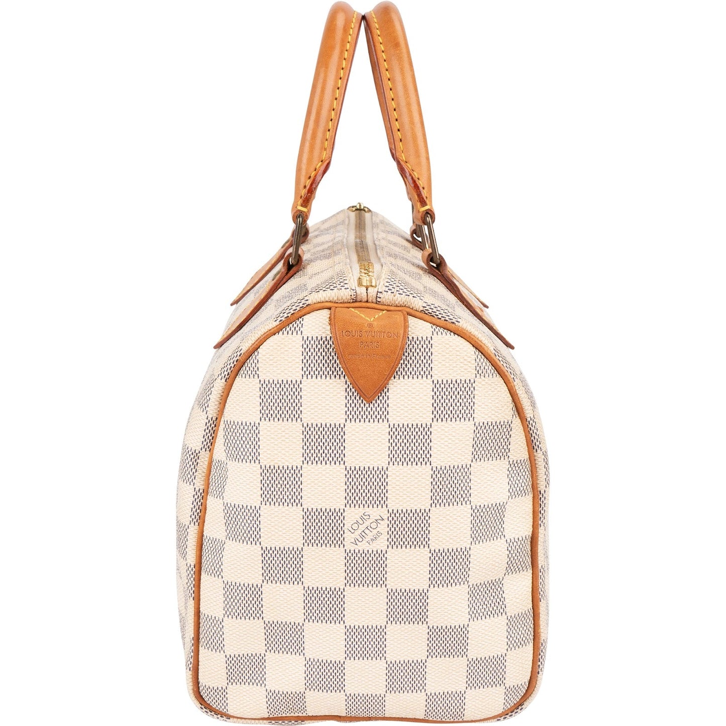 Louis Vuitton Monogram Damier Azur Canvas Speedy 25 Handbag