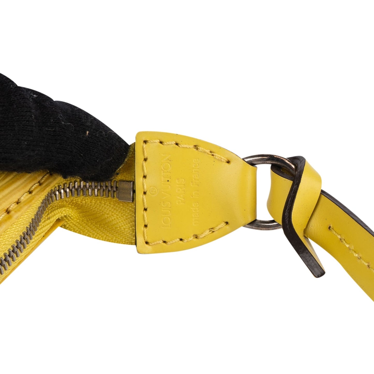 Louis Vuitton Yellow Epi Leather NM Pochette Accessoires Shoulder Bag