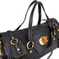 Miu Miu Vitello Lux Leather Coffer Satchel Handbag
