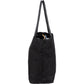 Prada Tessuto Nylon Patent Leather Handle Tote Shoulder Bag