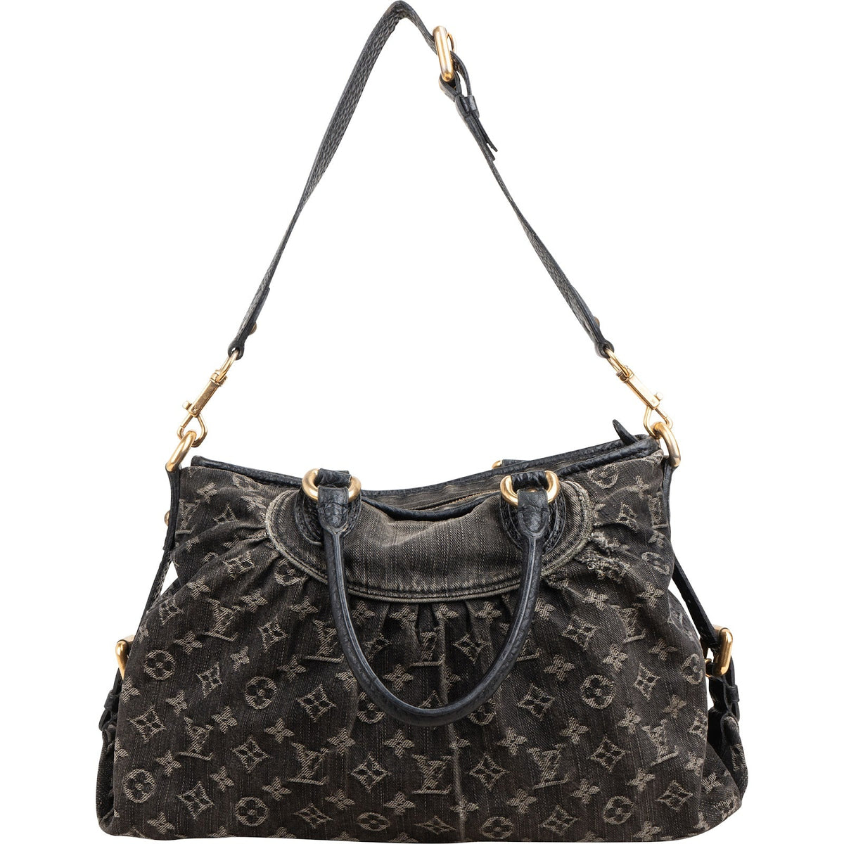 Louis Vuitton Monogram Denim Neo Cabby MM Handbag