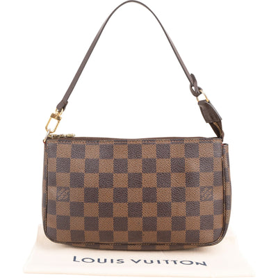 Louis Vuitton Monogram Damier Ebene Canvas Pochette Accessoires Handbag