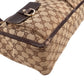 Gucci Monogram GG Abbey D-Ring Double Pocket Tote Shoulder Bag