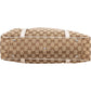 Gucci Monogram GG Twin Interlocking G  Shoulder Bag