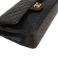 Chanel Quilted Lambskin 24K Gold Medium Double Flap Shoulder Bag