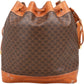 Celine Macadam Canvas Drawstring Bucket Shoulder Bag