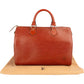 Louis Vuitton Cognac Epi Leather Speedy 30 Handbag