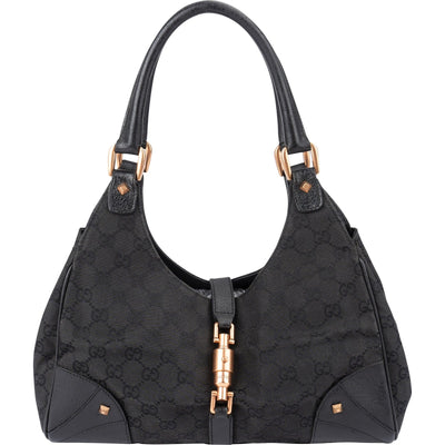 Gucci Monogram GG Canvas New Jackie Studs Shoulder Bag