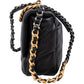 Chanel 19 Quilted Lambskin Leather Single Flap Crossbody Bag