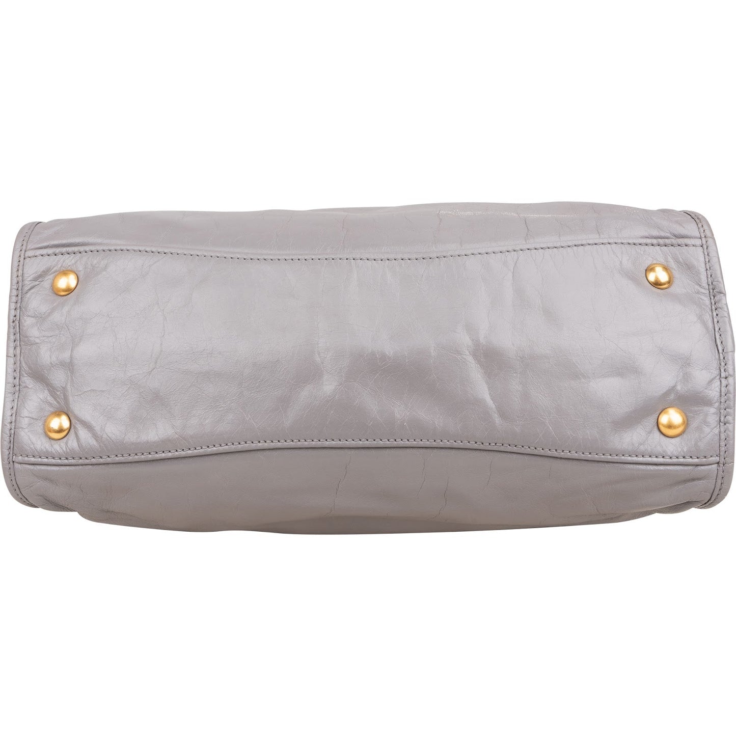 Miu Miu Lilac Vitello Shine Satchel Handbag