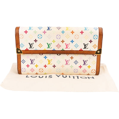Louis Vuitton Monogram Murakami Multicolor Porte-Tresor International Wallet