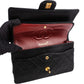 Chanel Quilted Lambskin 24K Gold Medium Double Flap Shoulder Bag