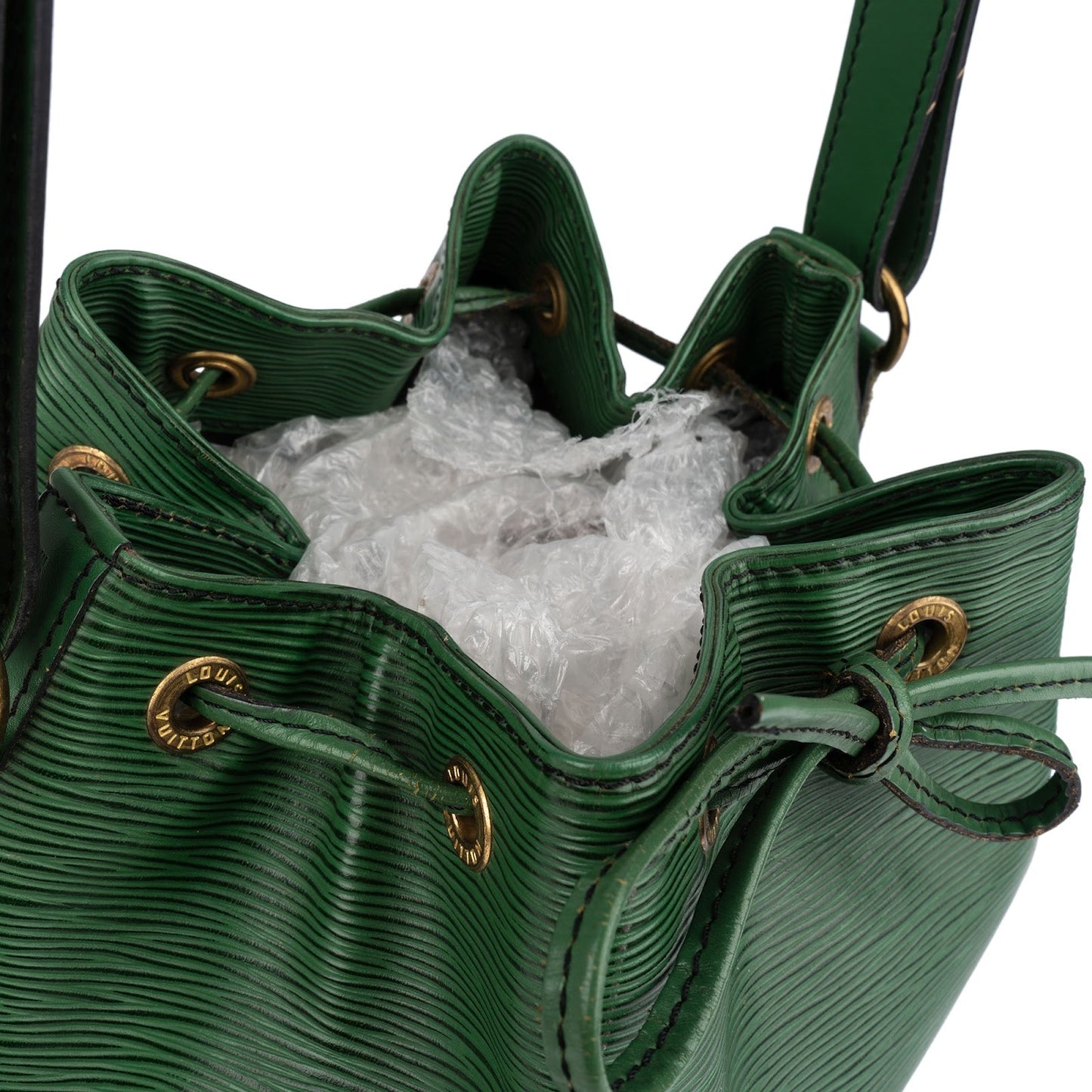 Louis Vuitton Green Epi Leather Sac Noé Petit Shoulder Bag