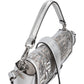 Fendi FF Sequin Embroidered Monogram Baguette Shoulder Handbag