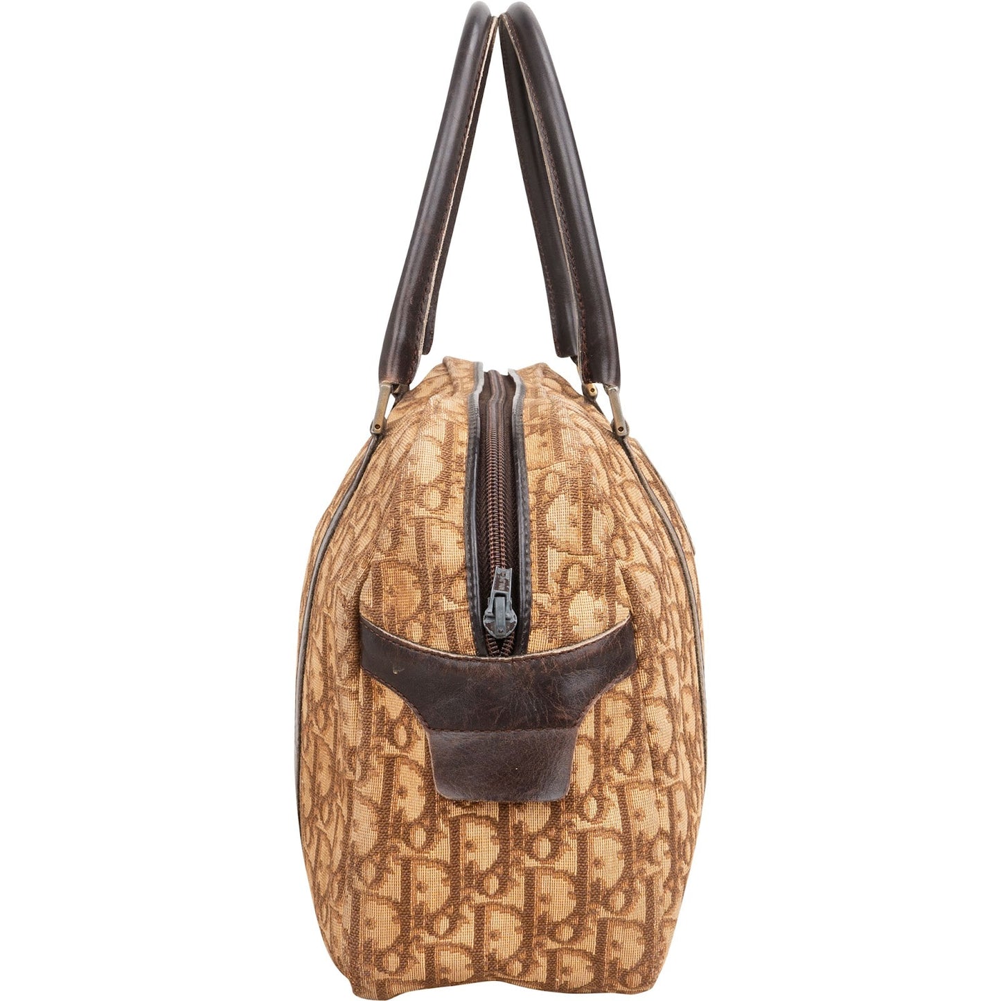 Christian Dior Trotter Monogram Boston Handbag