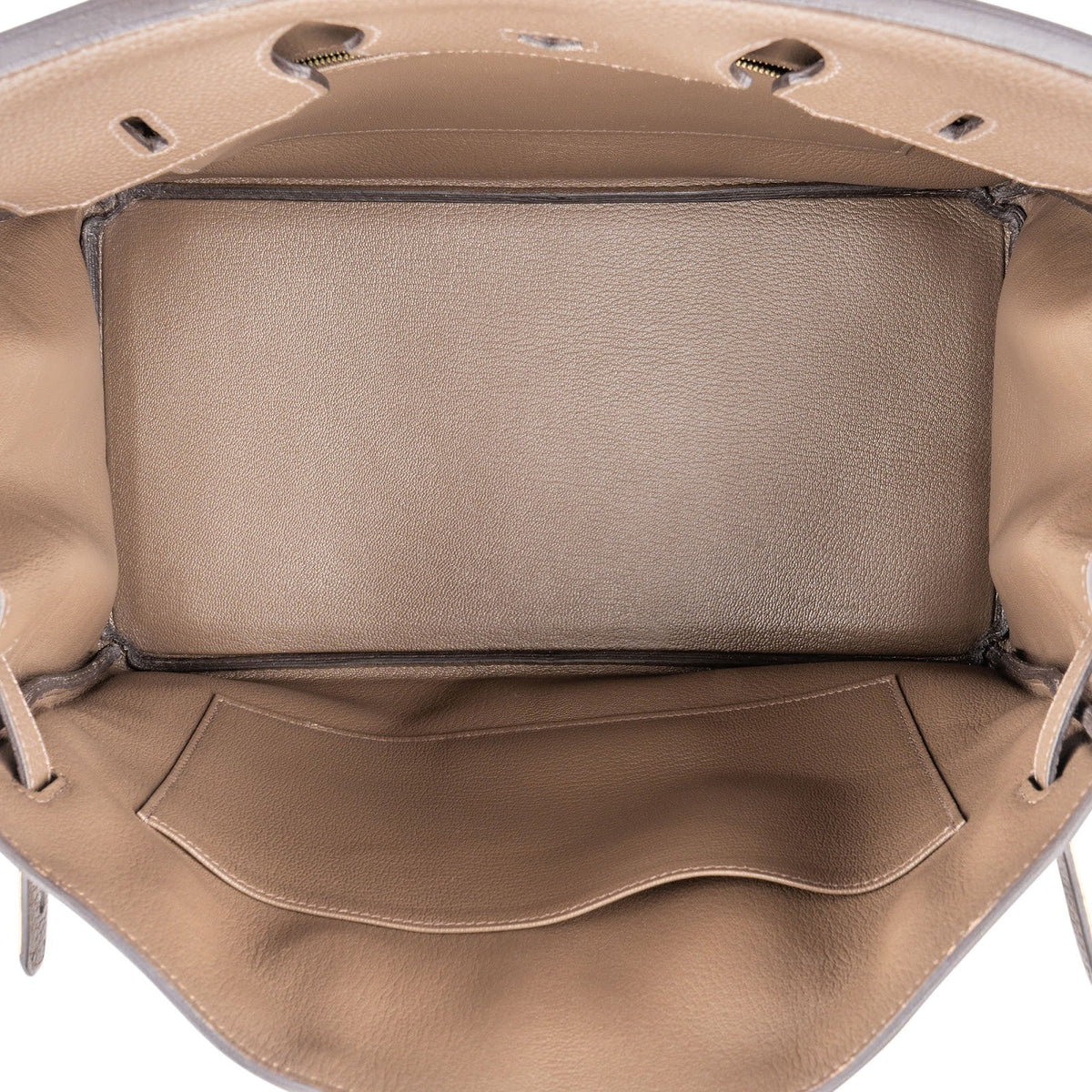 Hermès Taupe Togo Leather Birkin 35 Handbag