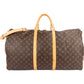 Louis Vuitton Monogram Canvas Keepall 60 Bandoulière Travel Bag