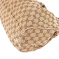 Gucci Monogram GG Canvas Metallic Leather Sukey Hobo Handbag