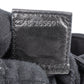 Fendi Black Cotton Baguette Buckel Shoulder Bag