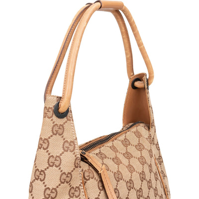 Gucci Monogram GG Hobo Handbag