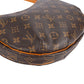 Louis Vuitton Canvas Monogram Croissant MM Shoulder Bag