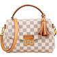 Louis Vuitton Monogram Damier Azur Croisette Handbag