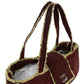 Chanel Suede and Shearling CC Handbag