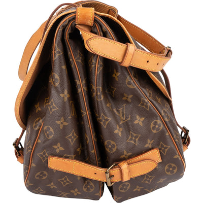 Louis Vuitton Monogram Canvas Saumur 40 Crossbody Bag