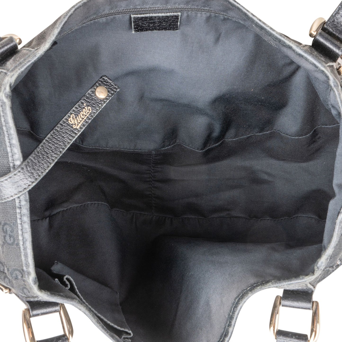 Gucci Monogram GG Canvas Abbey D-Ring Hobo Shoulder Bag