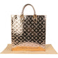 Louis Vuitton Limited Monogram Miroir Metallic Sac Plat Handbag
