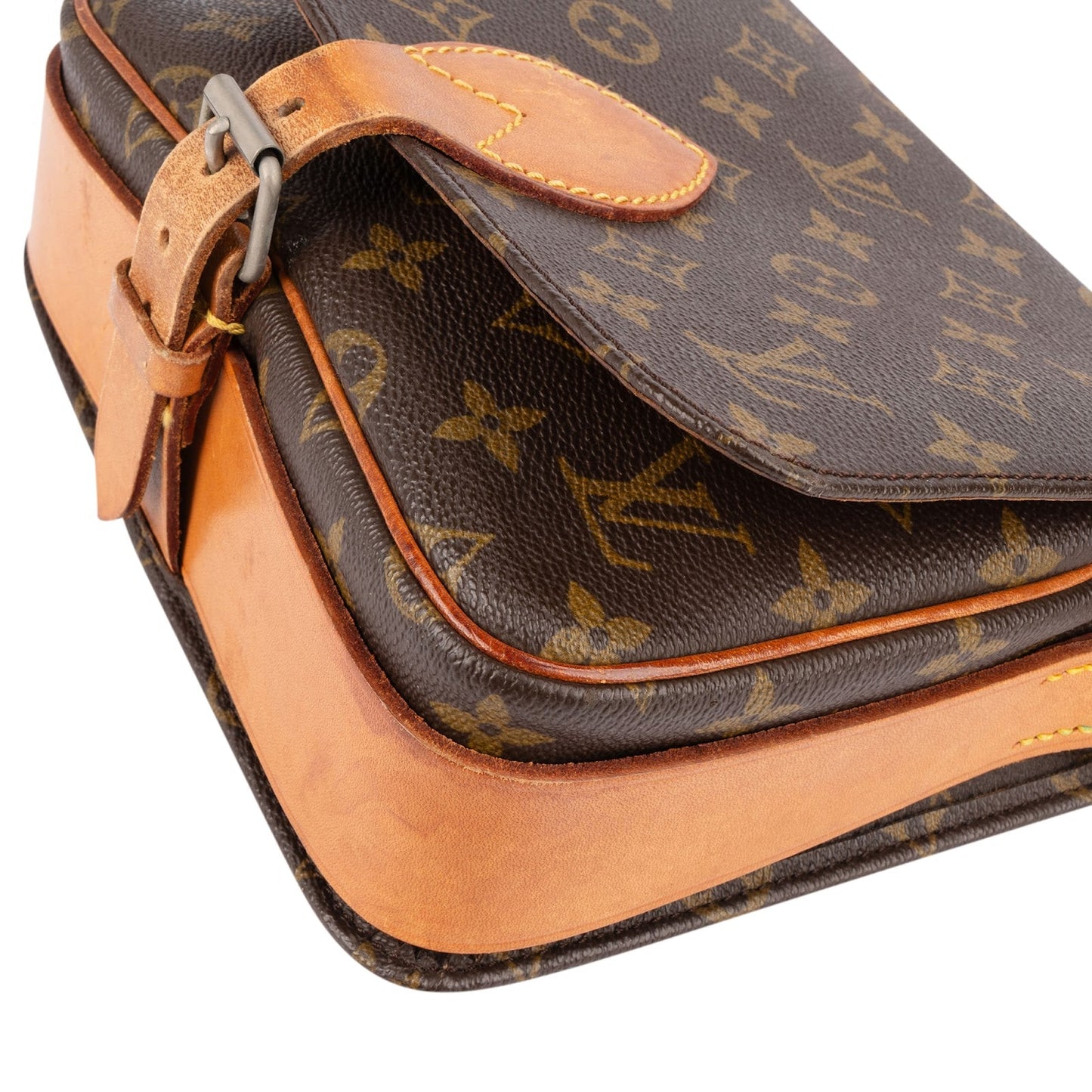 Louis Vuitton Monogram Canvas Cartouchiere MM Crossbody Bag