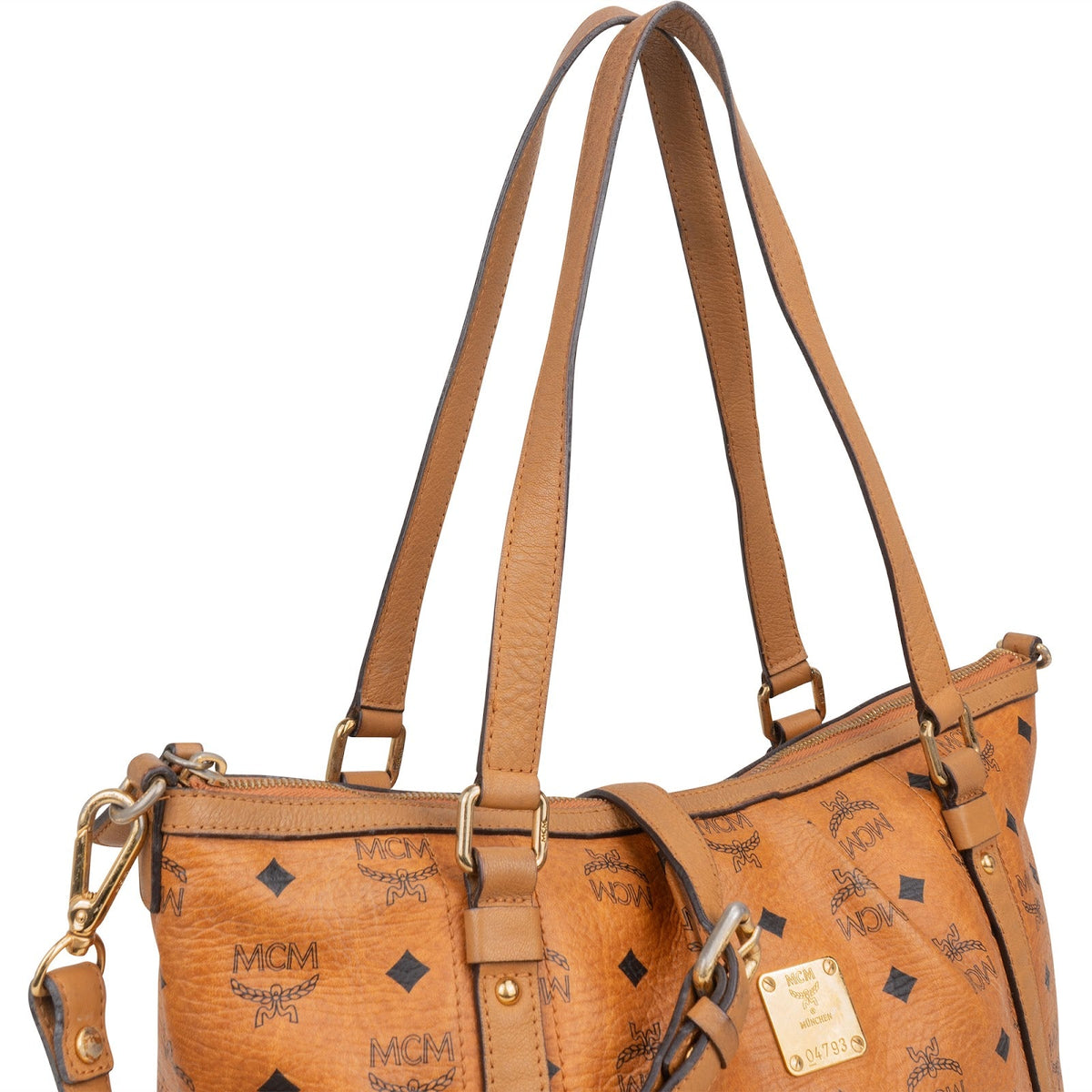 MCM Monogram Visetos Shoulder Bag