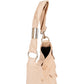 Yves Saint Laurent Leather Rive Gauche Ruffle Hobo Shoulder Bag