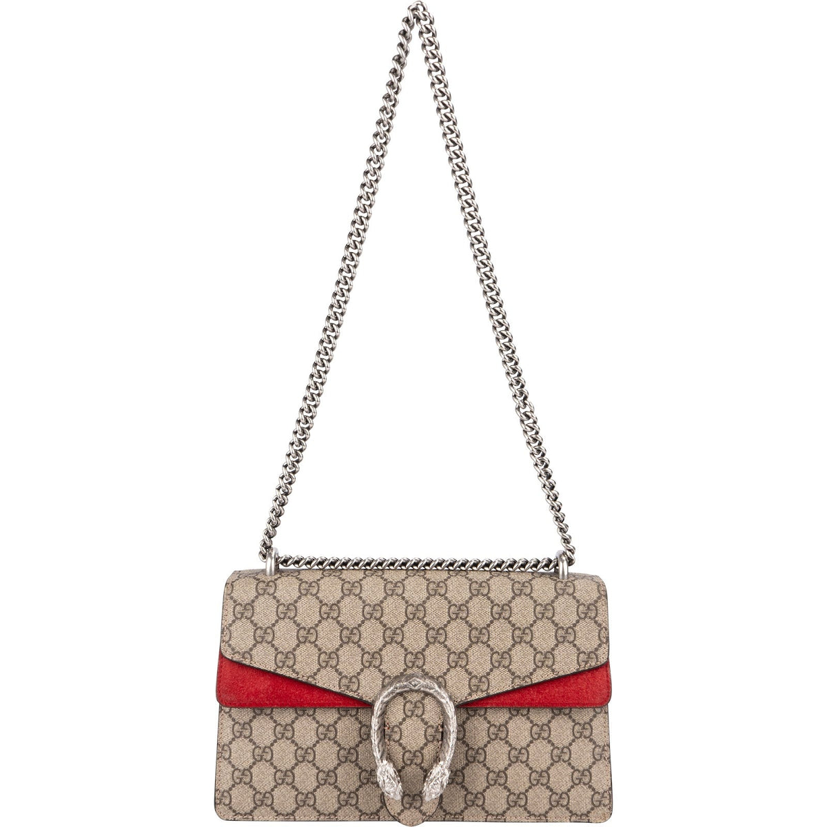 Gucci Monogram GG Supreme Canvas Dionysus Shoulder Bag