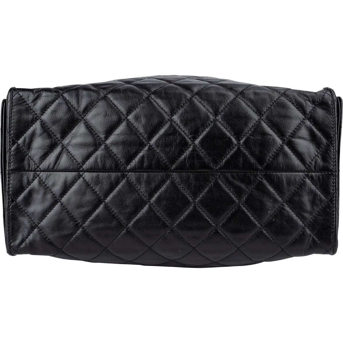 Chanel 25 Quilted Lambskin Drawstring Bucket Shoulder Bag Medium