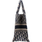 Christian Dior Oblique Trotter Monogram Small Book Tote Handbag