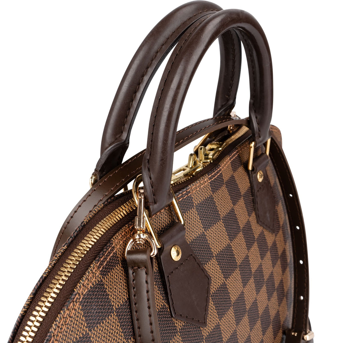 Louis Vuitton Monogram Damier Ebene Alma PM Handbag