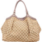 Gucci Monogram GG Canvas Sukey Large Tote Shoulder Bag