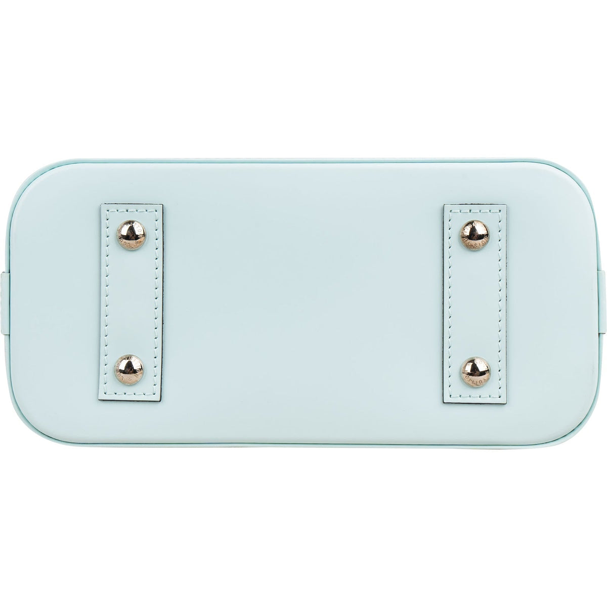 Louis Vuitton Light Blue Epi Leather Alma BB Handbag