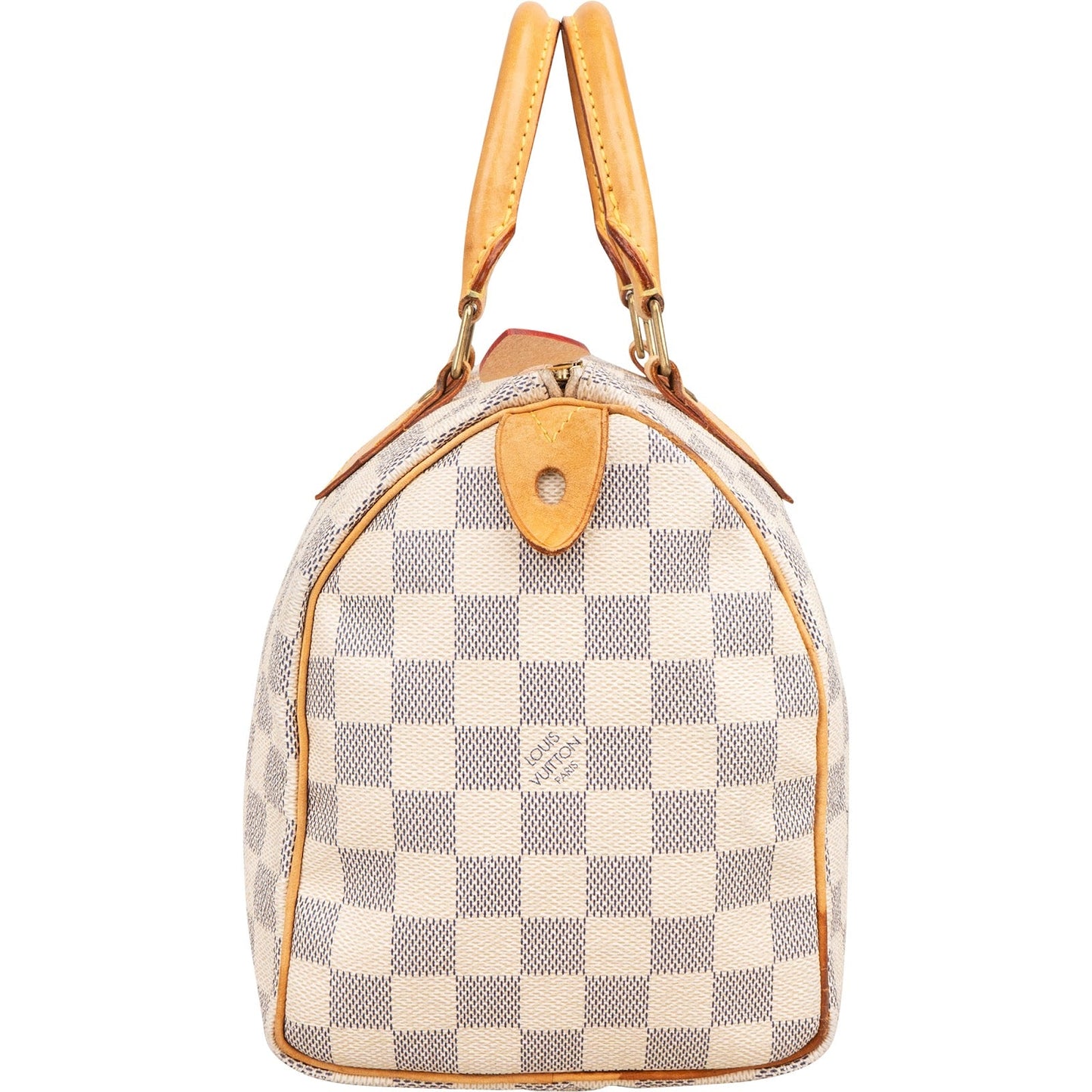 Louis Vuitton Monogram Damier Azur Speedy 25 Handbag
