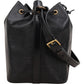 Louis Vuitton Noir Epi Leather Sac Noé Petit Shoulder Bag