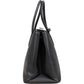 Prada Black Saffiano Leather Lux Turnlock Double Handbag