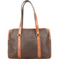 Celine Macadam Canvas Tote Shoulder Bag