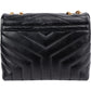 Saint Laurent Small Loulou aus gestepptem Kalbsleder – Ansicht 4