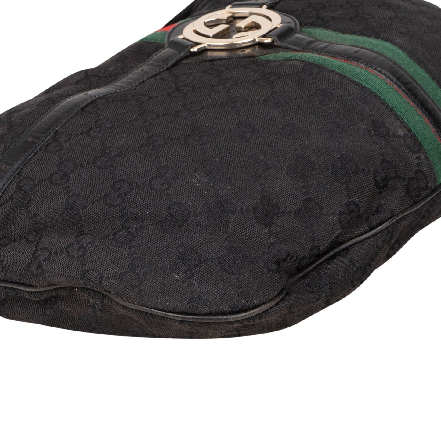 Gucci Monogram GG Hobo Shoulder Bag